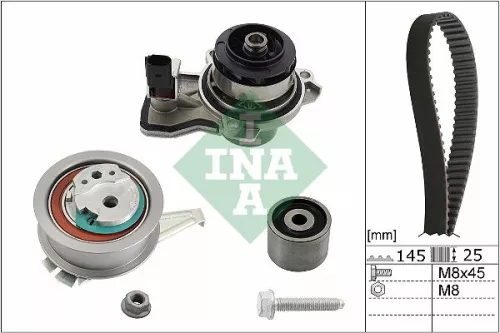 Water Pump & Timing Belt Kit Schaeffler INA 530 0665 30)