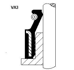 Seal Ring, valve stem CORTECO 49472905)