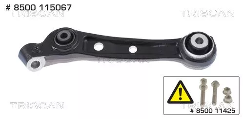 Control/Trailing Arm, wheel suspension TRISCAN 8500 115067)