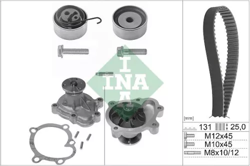 Water Pump & Timing Belt Kit Schaeffler INA 530 0338 30)
