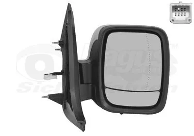 Exterior Mirror VAN WEZEL 3891818)