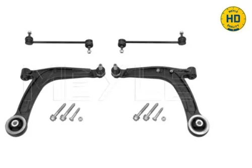 Control/Trailing Arm Kit, wheel suspension MEYLE 216 050 0076/HD)