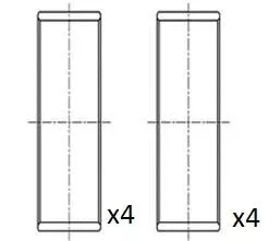 Connecting Rod Bearing FAI AutoParts BB2068-025)