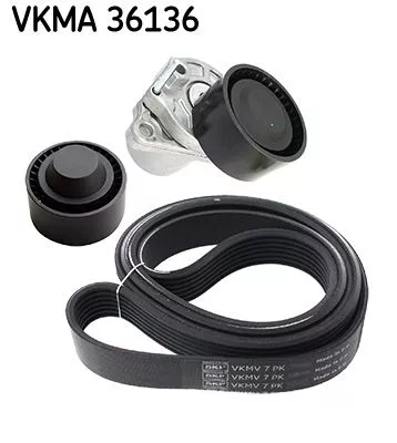 V-ribbed Belt Set SKF VKMA 36136)
