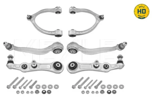 Control/Trailing Arm Kit, wheel suspension MEYLE 016 050 0231/HD)