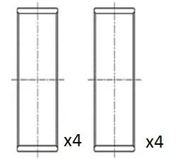 Connecting Rod Bearing FAI AutoParts BB2040-STD)