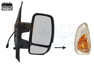 Exterior Mirror VAN WEZEL 3799808)