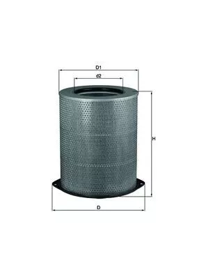 Air Filter KNECHT LX 832)