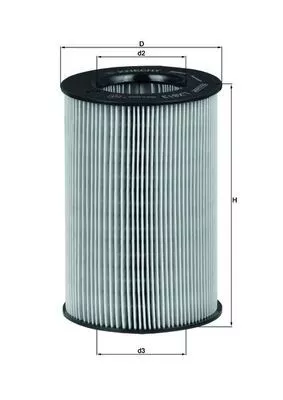 Air Filter KNECHT LX 813)