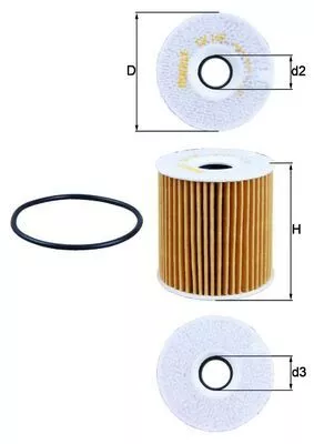 Oil Filter KNECHT OX 149D)