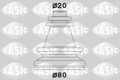 Bellow Kit, drive shaft SASIC 4003406)