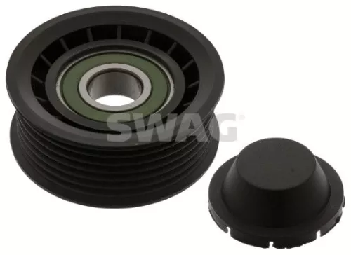 Deflection/Guide Pulley, V-ribbed belt SWAG 30 03 0032)