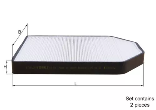 Filter, cabin air KNECHT LA 51/S)