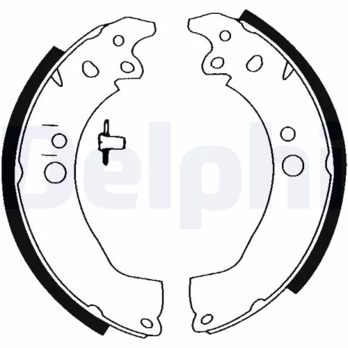 Brake Shoe Set DELPHI LS1826)