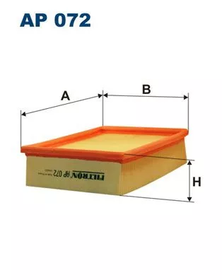 Air Filter FILTRON AP 072)