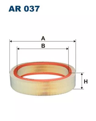 Air Filter FILTRON AR 037)