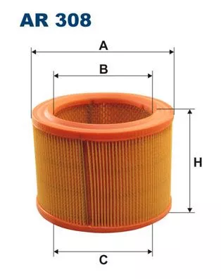 Air Filter FILTRON AR 308)