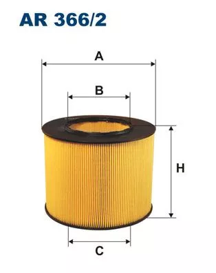 Air Filter FILTRON AR 366/2)
