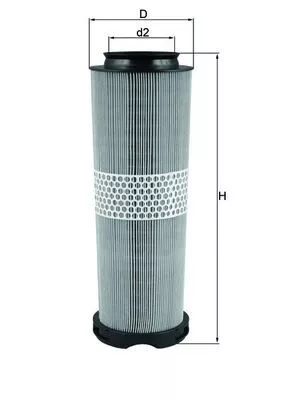 Air Filter KNECHT LX 1020)