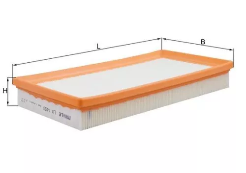 Air Filter KNECHT LX 1455)