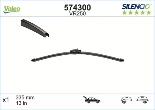 Wiper Blade VALEO 574300)