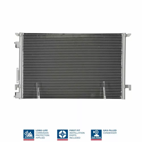 Condenser, air conditioning NISSENS 94597)
