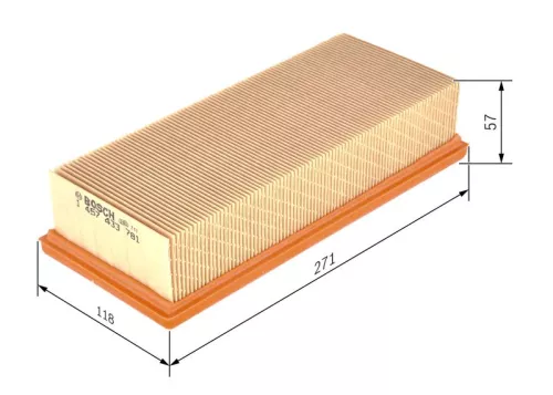 Air Filter BOSCH 1 457 433 781)