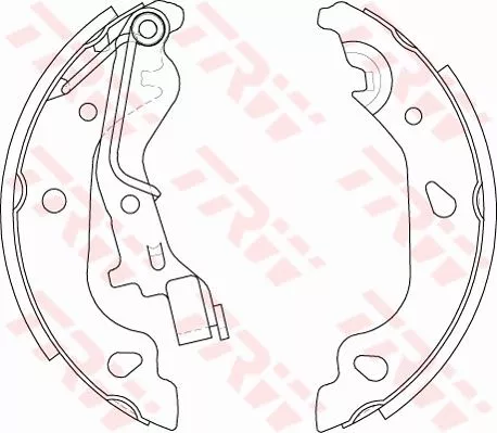 Brake Shoe Set TRW GS8687)