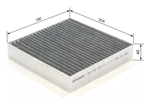Filter, cabin air BOSCH 1 987 432 378)