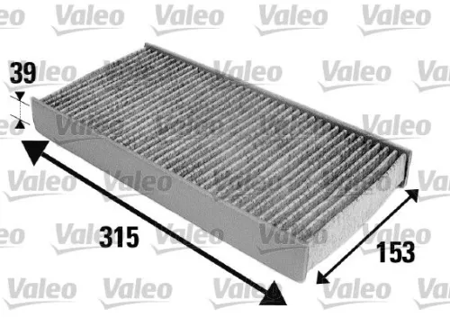 Filter, cabin air VALEO 698884)