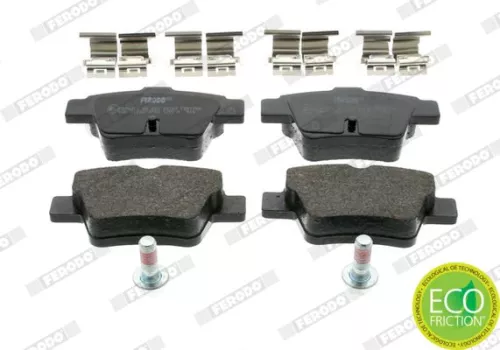 Brake Pad Set, disc brake FERODO FDB1784)