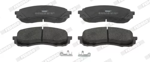 Brake Pad Set, disc brake FERODO FDB1863)