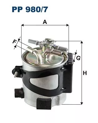 Fuel Filter FILTRON PP 980/7)