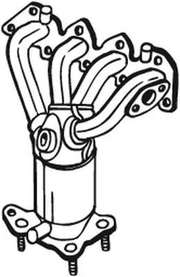 Catalytic Converter BOSAL 099-805)