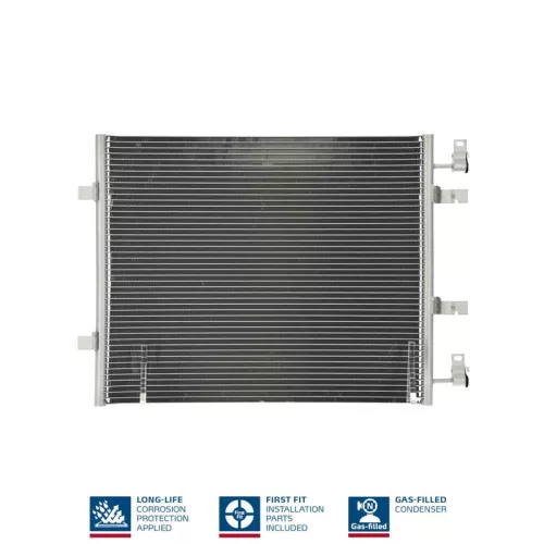 Condenser, air conditioning NISSENS 940147)