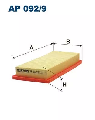 Air Filter FILTRON AP 092/9)