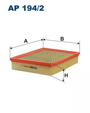 Air Filter FILTRON AP 194/2)