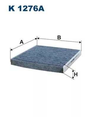 Filter, cabin air FILTRON K 1276A)