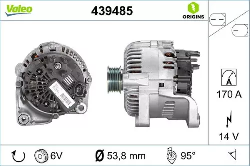 Alternator VALEO 439485)