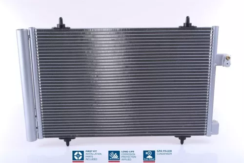 Condenser, air conditioning NISSENS 940239)