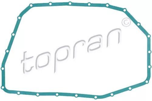 Gasket, automatic transmission oil sump TOPRAN 114 887)