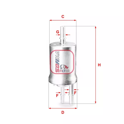Fuel Filter SOFIMA S 1855 B)