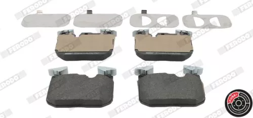 Brake Pad Set, disc brake FERODO FDB4662)