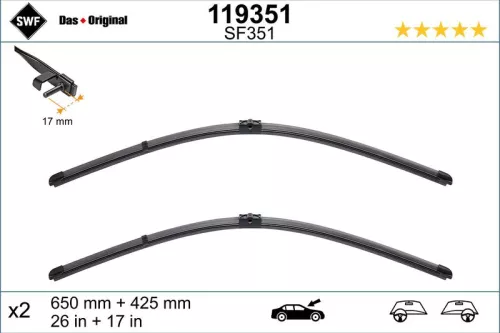 Wiper Blade SWF 119351)