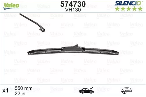Wiper Blade VALEO 574730)