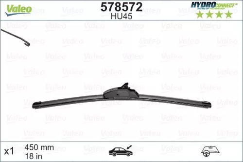 Wiper Blade VALEO 578572)
