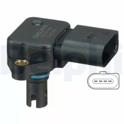Sensor, boost pressure DELPHI PS10146)