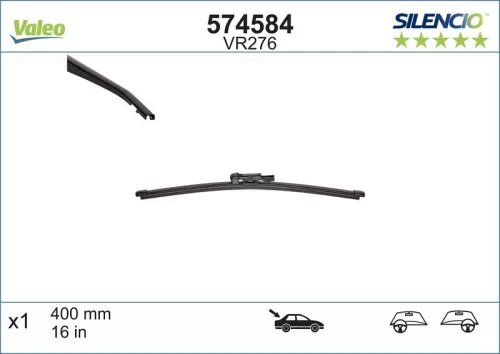 Wiper Blade VALEO 574584)
