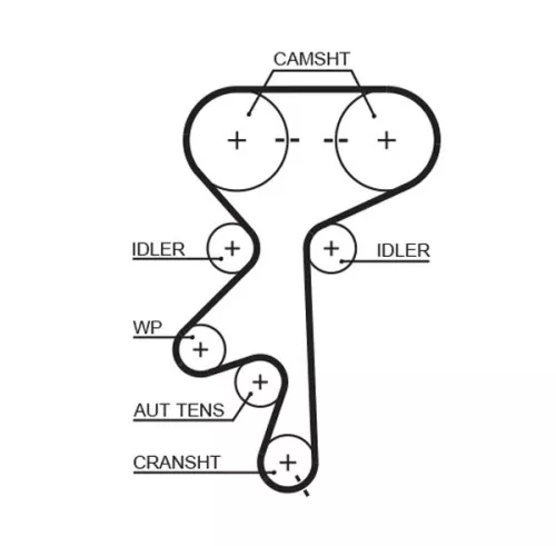 Timing Belt GATES 5499XS)