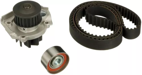 Water Pump & Timing Belt Kit GATES KP15627XS)